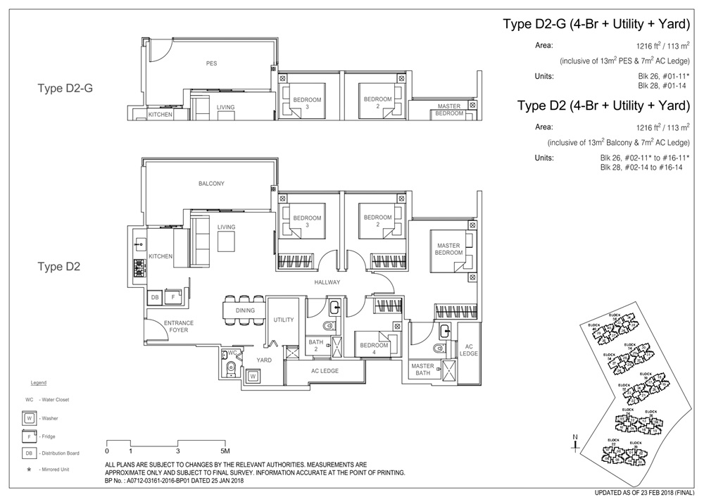 Rivercove Residences 4 Bedroom + Utility + Yard Type D2
