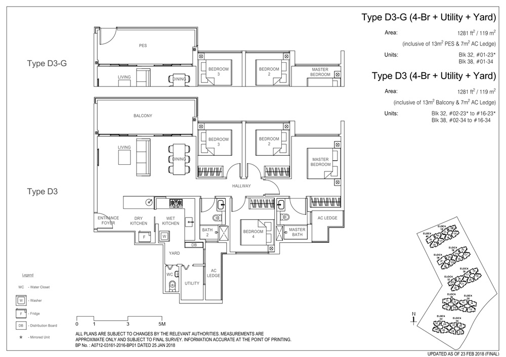 Rivercove Residences 4 Bedroom + Utility + Yard Type D3