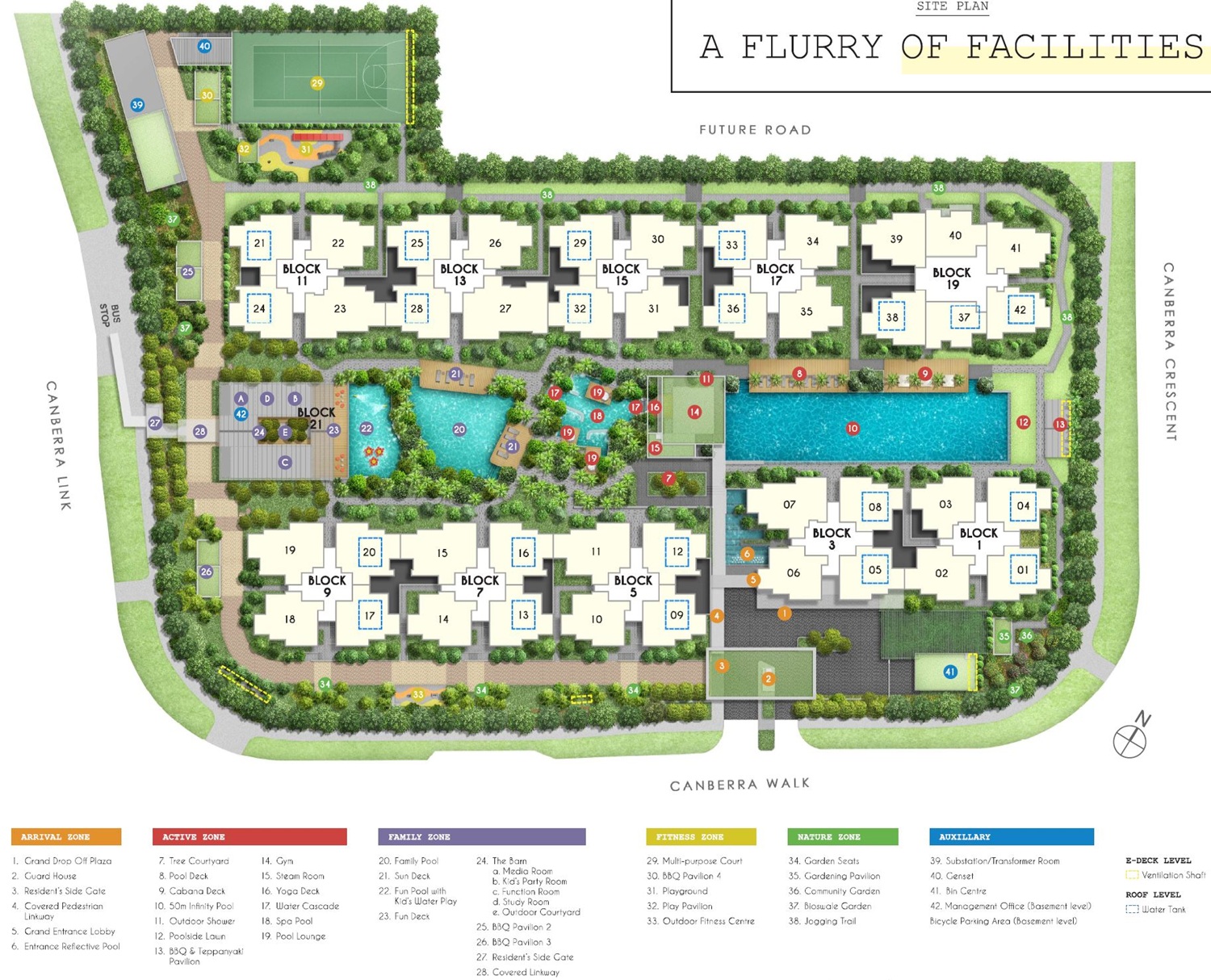 Parc Canberra Site Plan
